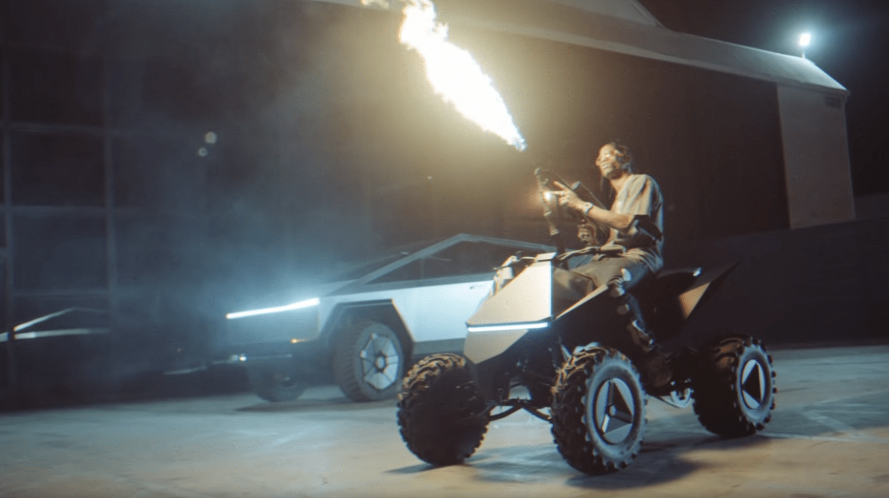 Cyberquad Tesla cybertruck