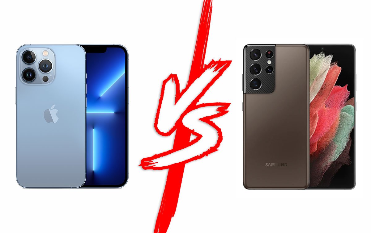 iphone 13 pro vs samsung galaxy s21 ultra