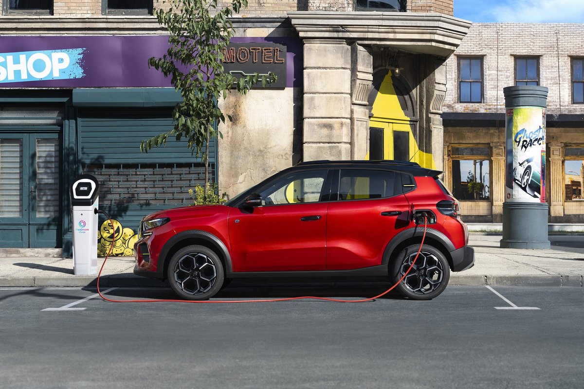 Voici la Citroën ë-C3, qui sera commercialisée dès le premier semestre 2024 © Citroën