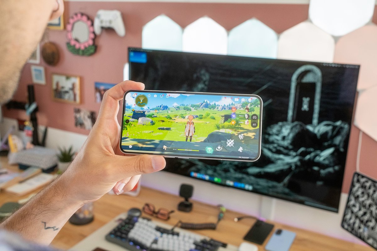 Le Phone (3) tient ses 60 fps en qualité Élevée sur Genshin Impact. ©Pierre Crochart pour Clubic.com