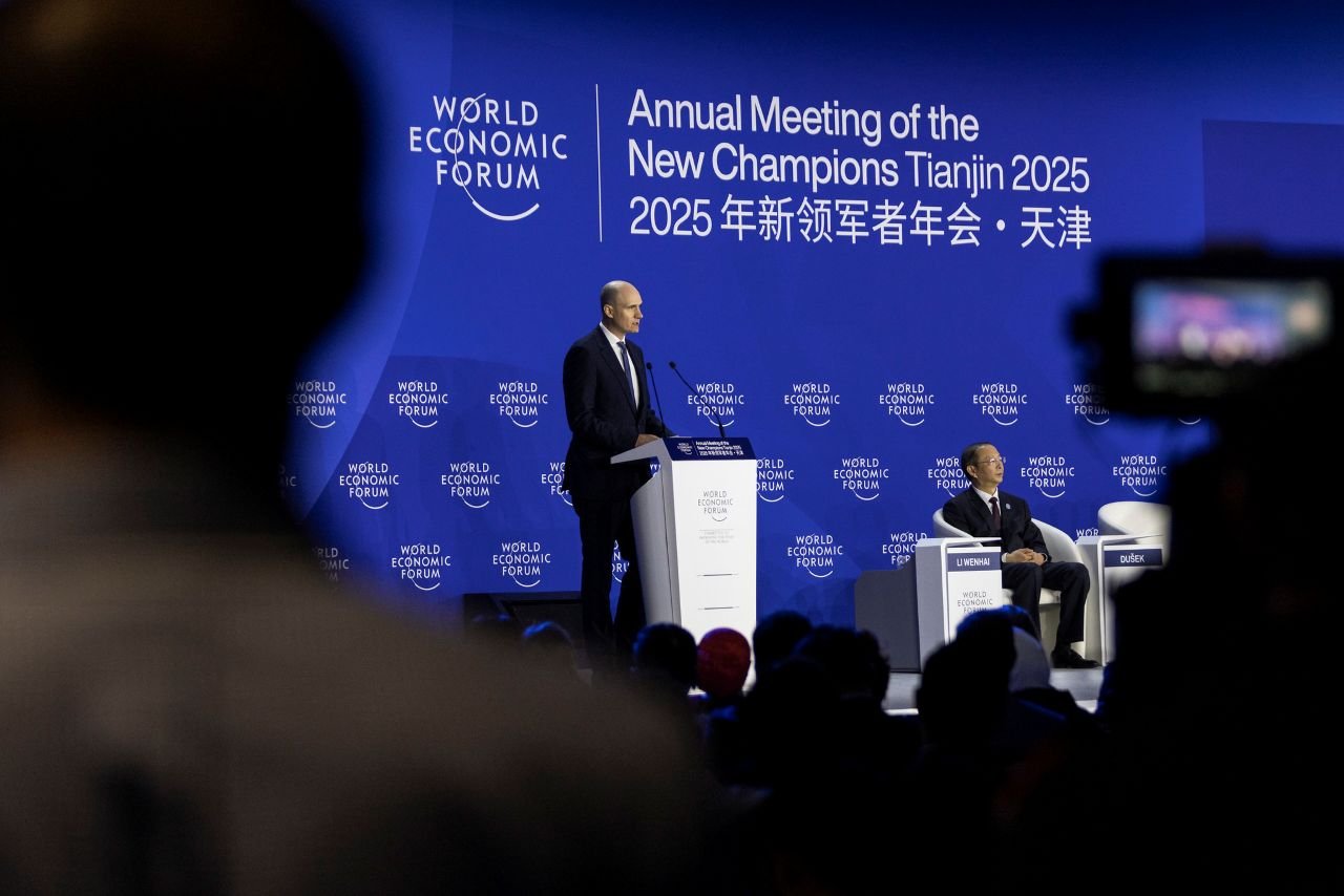 Cette année, le congrès annuel du World Economic Forum a lieu à Tiankin en Chine - ©World Economic Forum / Faruk Pinjo