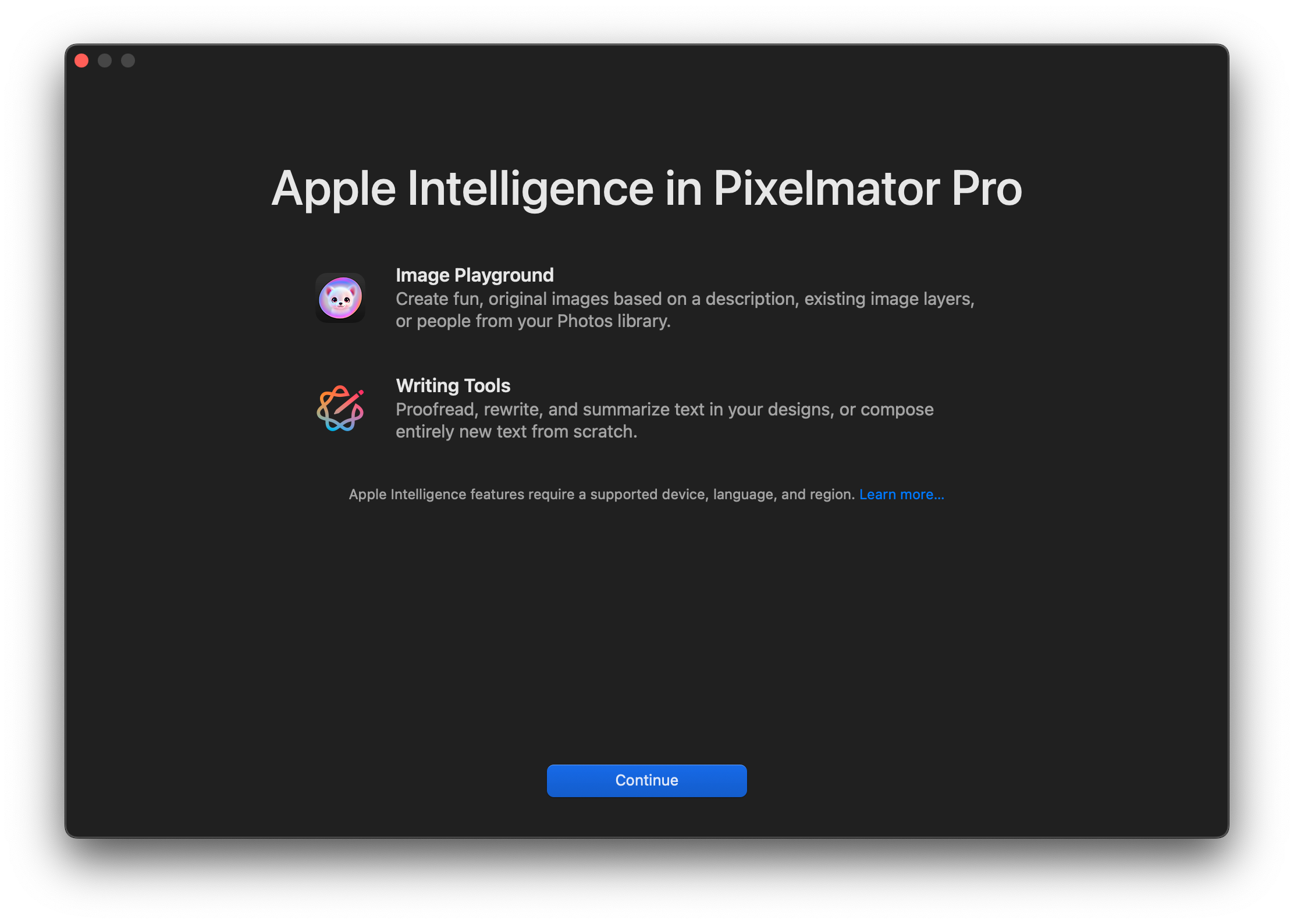 Apple met à jour Pixelmator Pro avec un peu d'IA ©Clubic