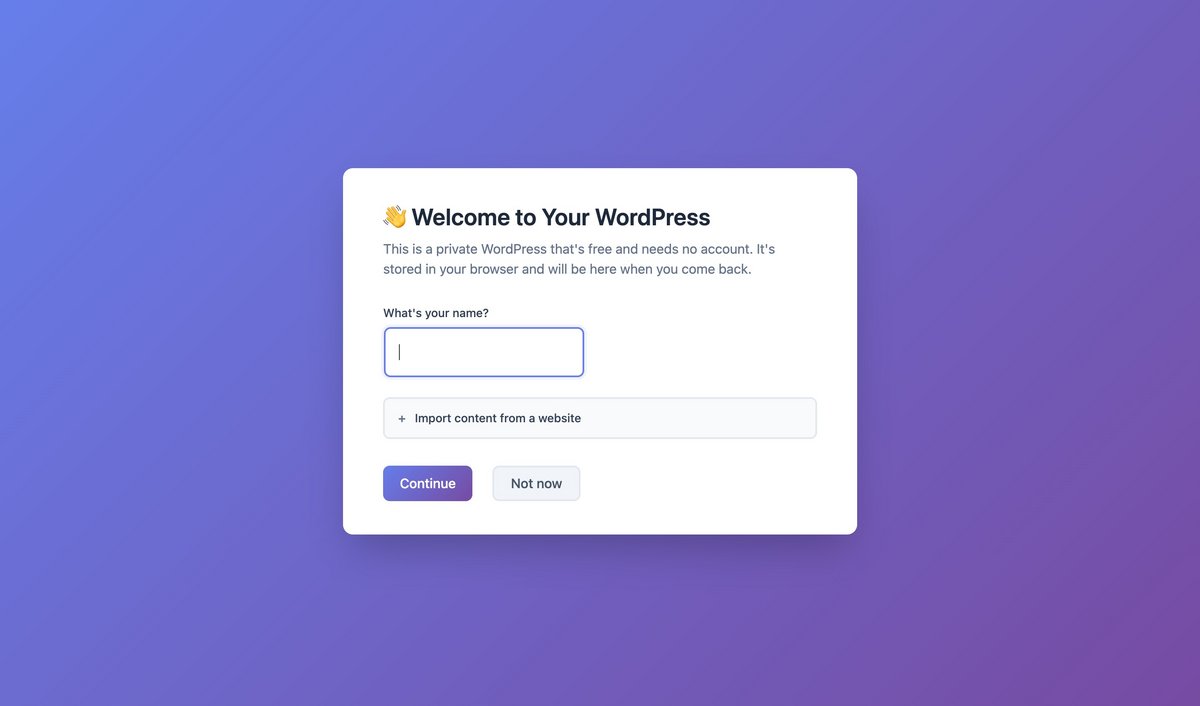 my.WordPress.net, une nouvelle plateforme de publication privée. ©WordPress