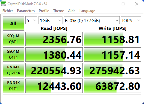 Kioxia BG5 vs SSD Valve - Steam Deck