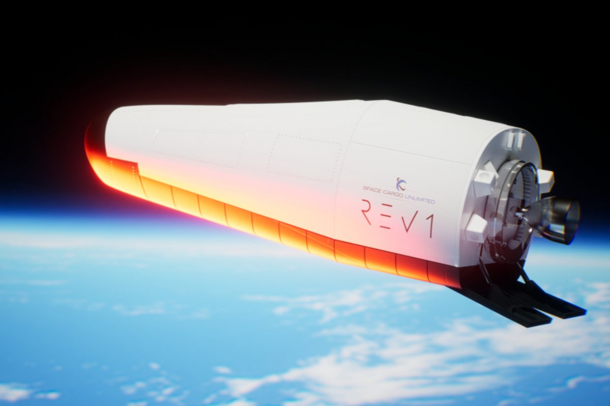 Représentation de Rev-1. © Space Cargo Unlimited