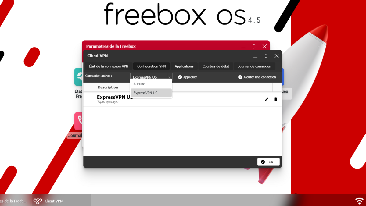 ExpressVPN - Freebox