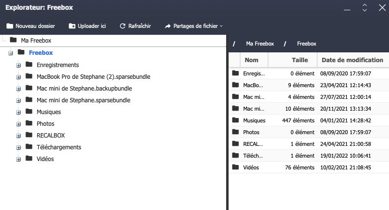 Explorateur de fichiers, gestionnaire de téléchargement : tout est là ! © Capture d'écran pour Clubic