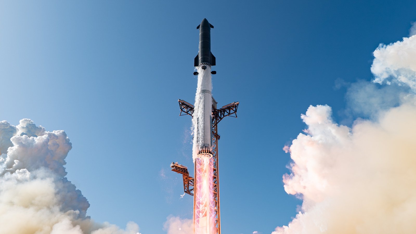 Starship sera chargée de lancer les data centers orbitaux de SpaceX. ©SpaceX