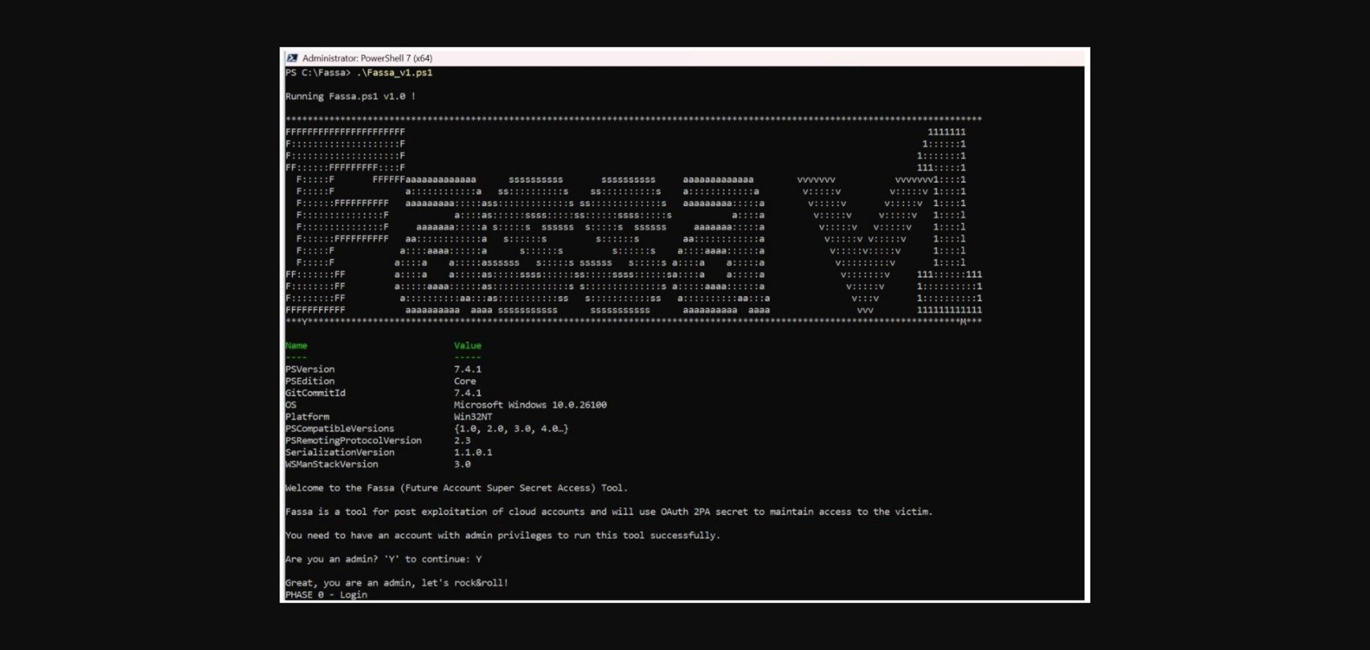 Voici le fameux outil Fassa mis au point par Proofpoint © Proofpont