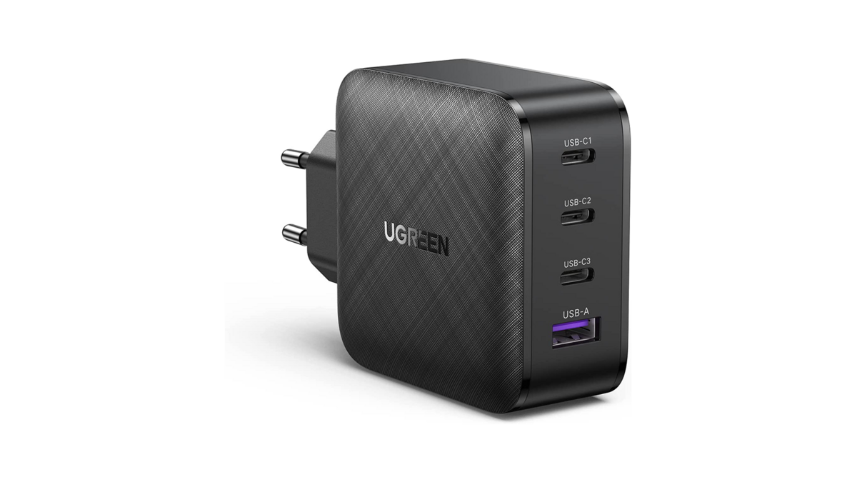 Le chargeur secteur UGreen 65W