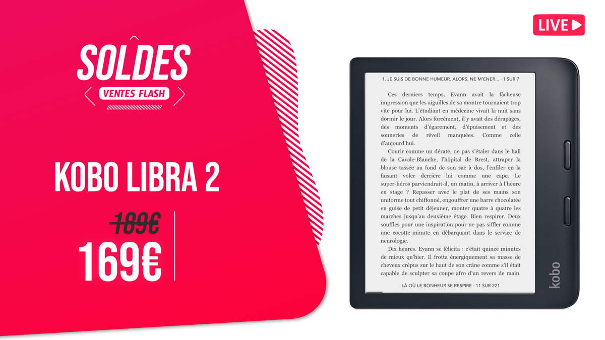 kobo libra 2 soldes