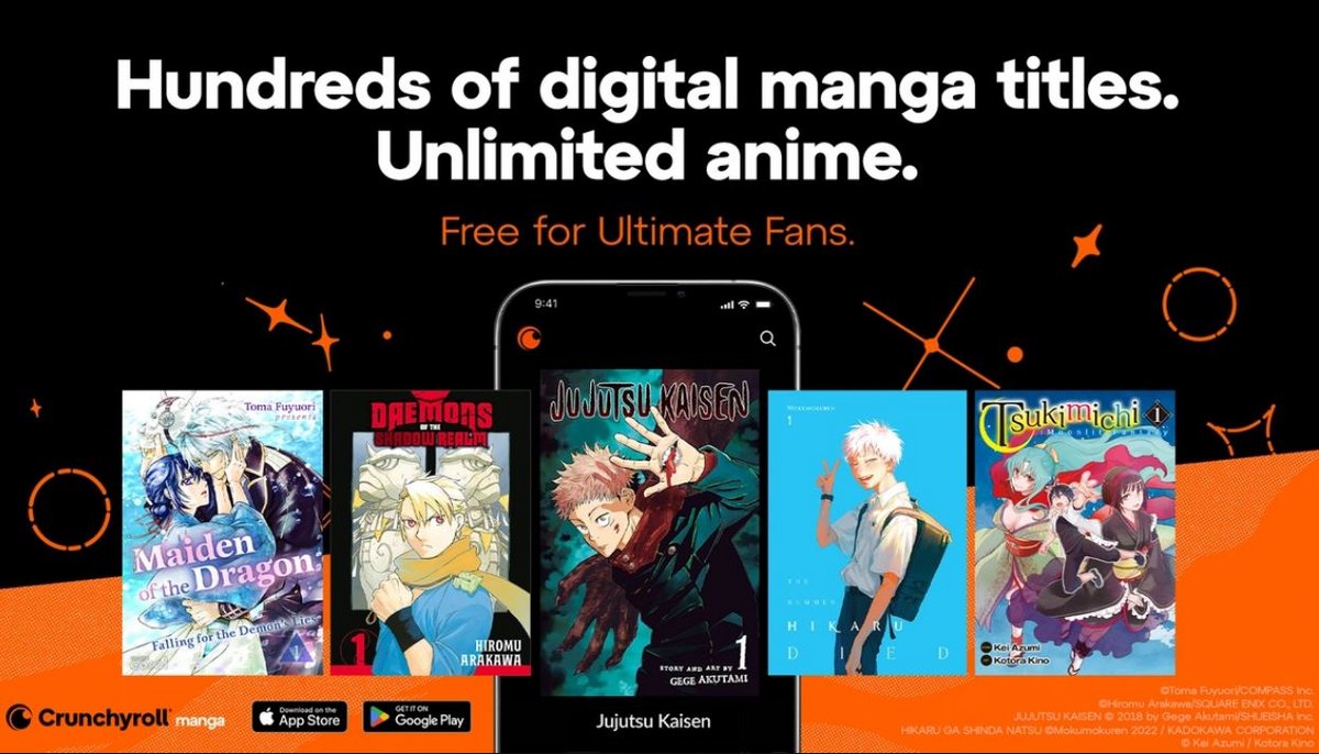 L'application sera disponible le 9 octobre, sur iOS et Android. ©Crunchyroll