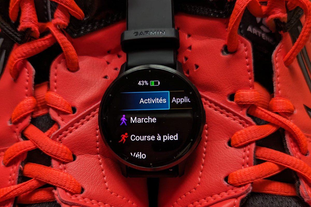 La montre de sport connectée Garmin Venu 3 © Fabien Pionneau pour Clubic