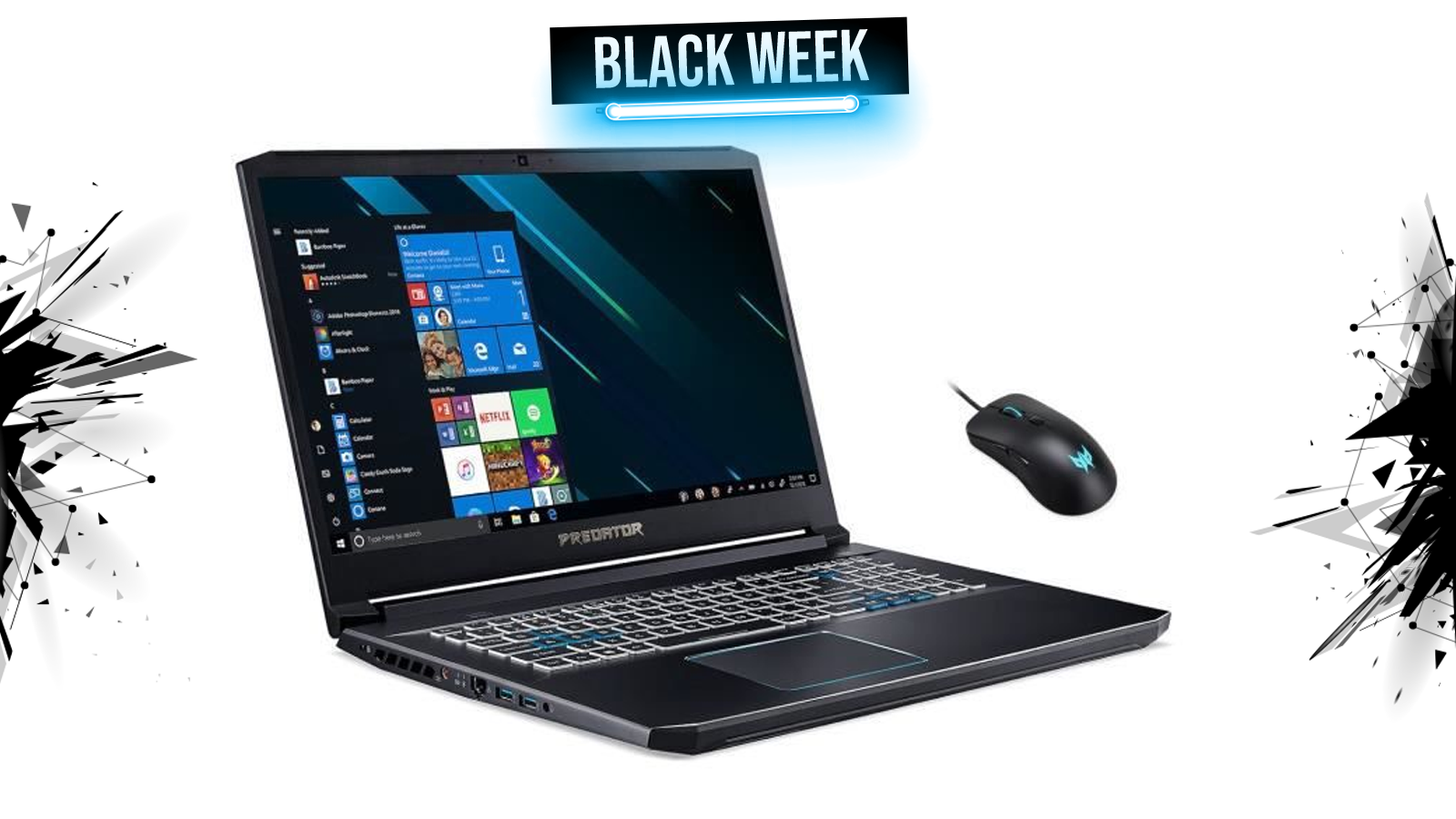 acer predator black week 1600