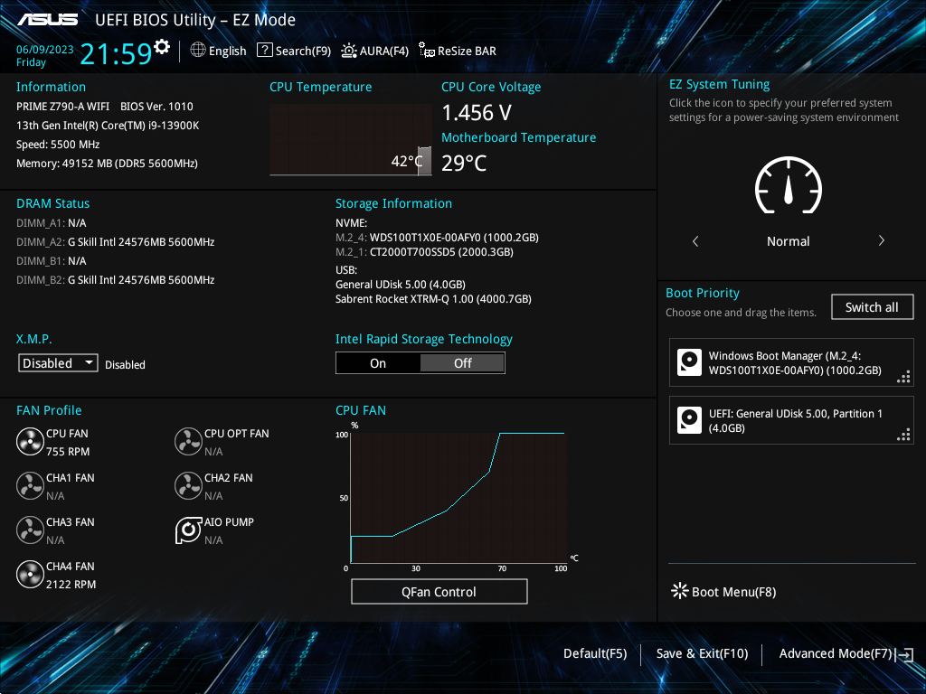 ASUS Prime Z790-A WiFi