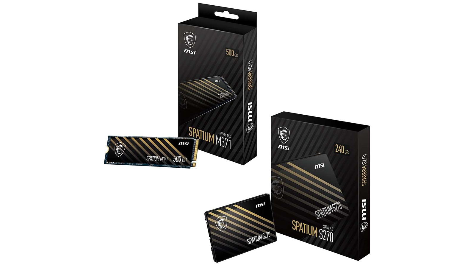  Les MSI Spatium M371 et Spatium S270