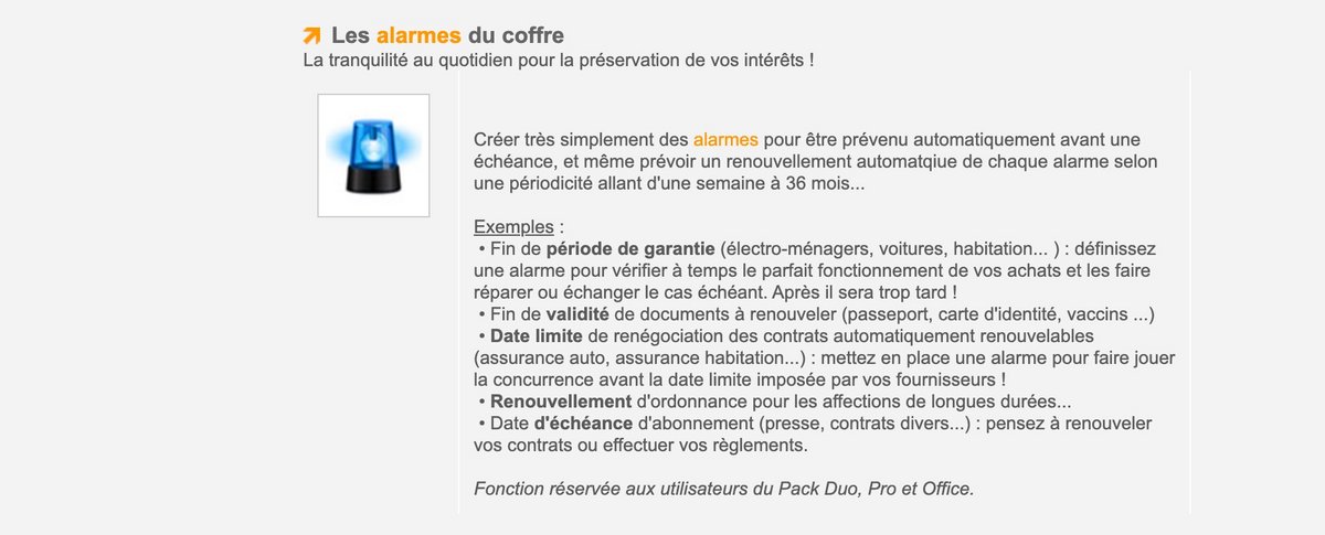 Configurez des alertes pour vos fichiers proches de leurs dates d'échéance © OFSAD