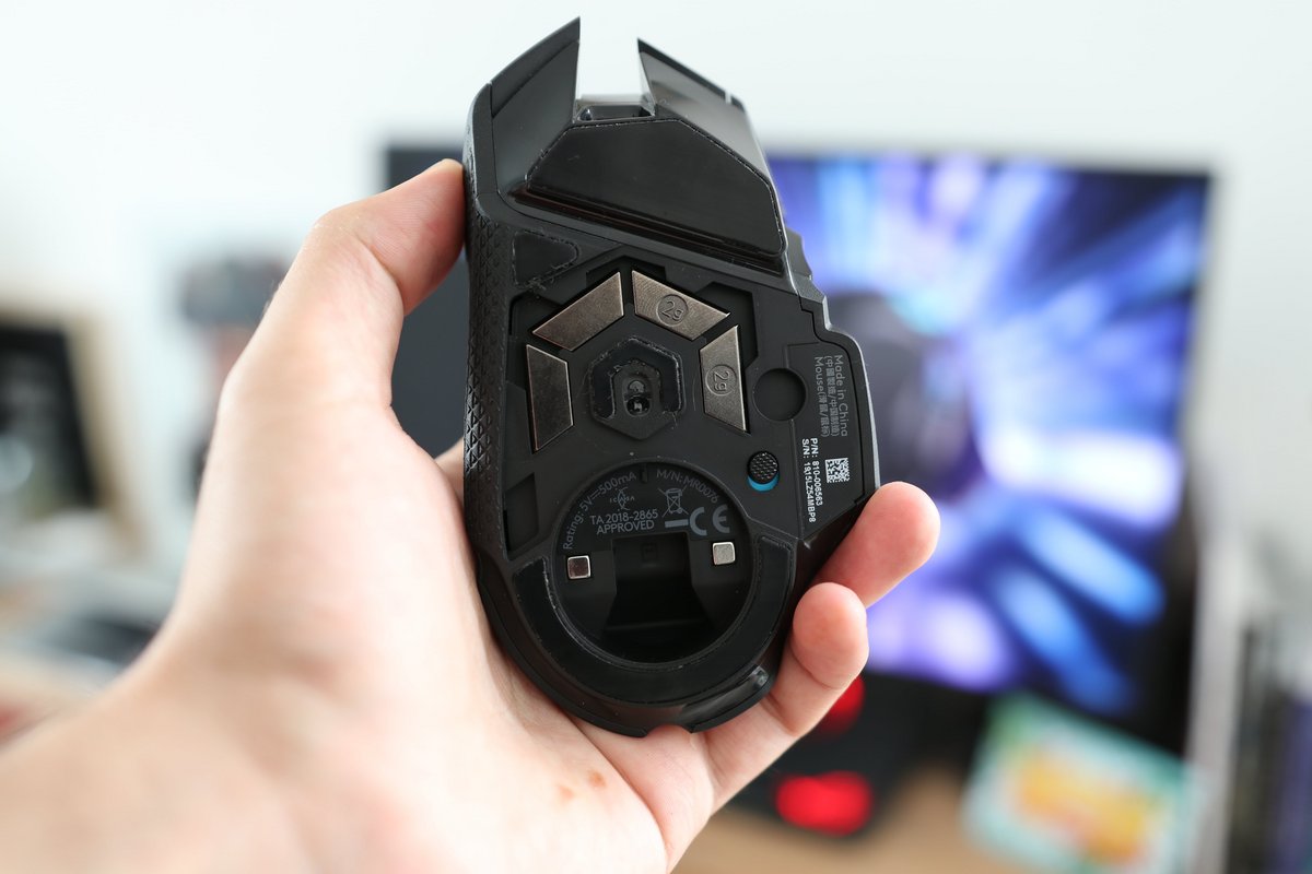 La souris gaming Logitech G502 Lightspeed