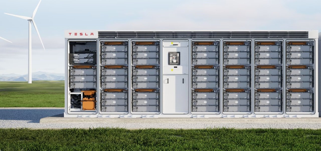 Les Megapacks pourront stocker environ 20 % des besoins électriques des ménages de la Marne © Tesla