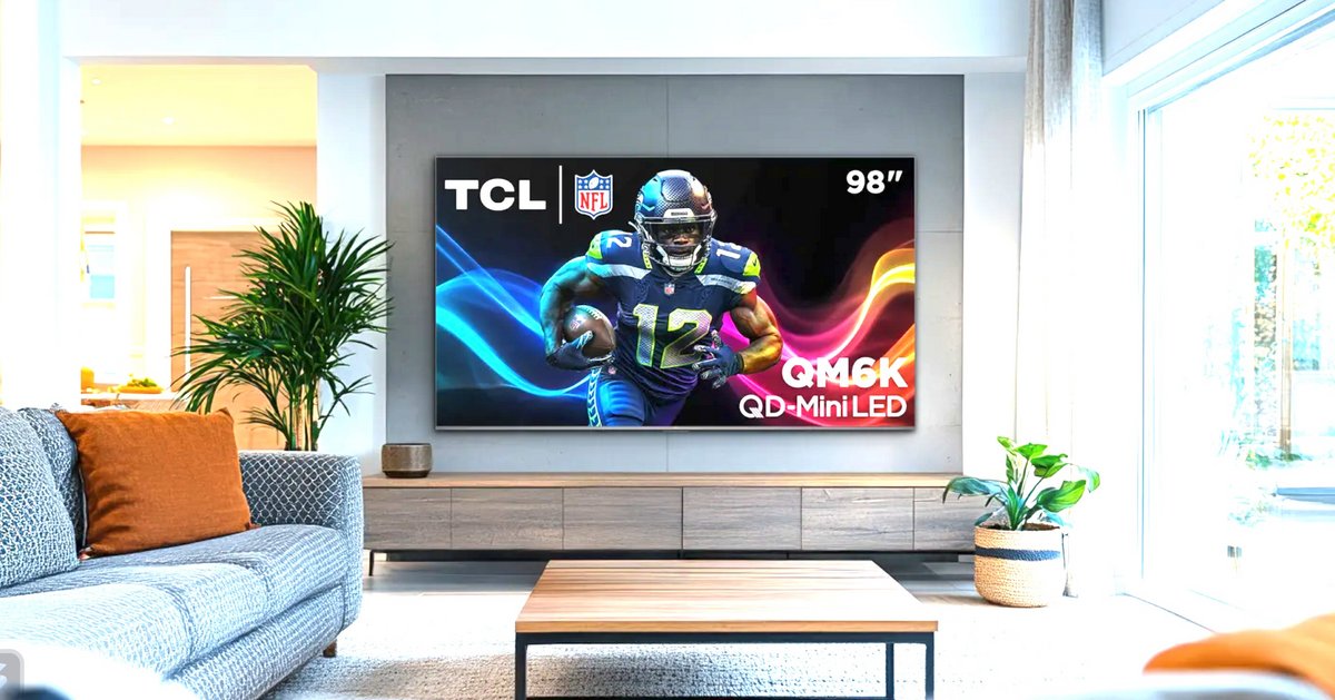 Le téléviseur TCL QM6K, une référence qui sort dès aujourd'hui aux États-Unis © TCL