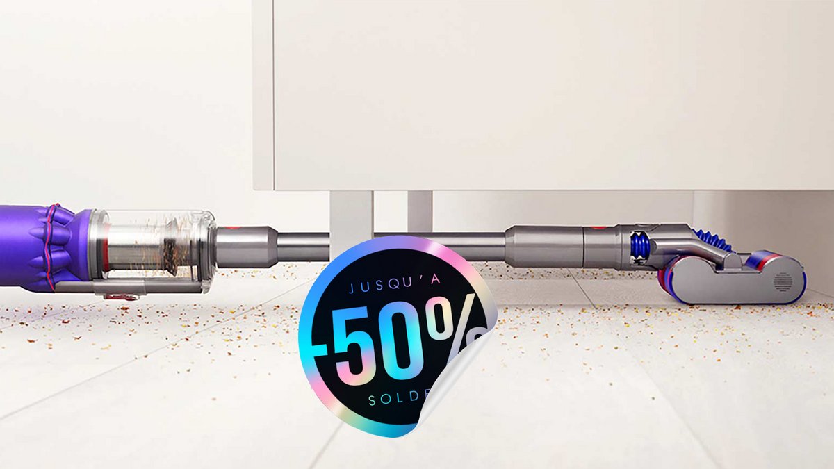 Dyson oblige, cet aspirateur bénéficie d'une grande puissance d'aspiration