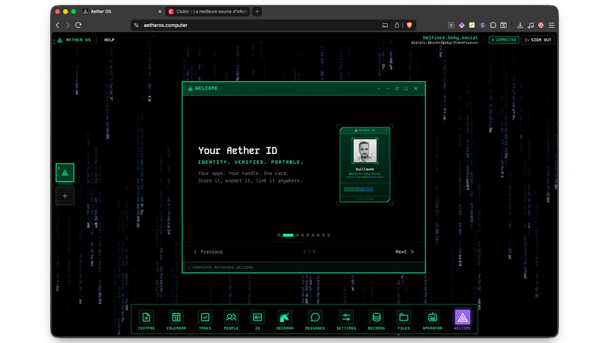 Télécharger Aether OS (gratuit) Web - Clubic