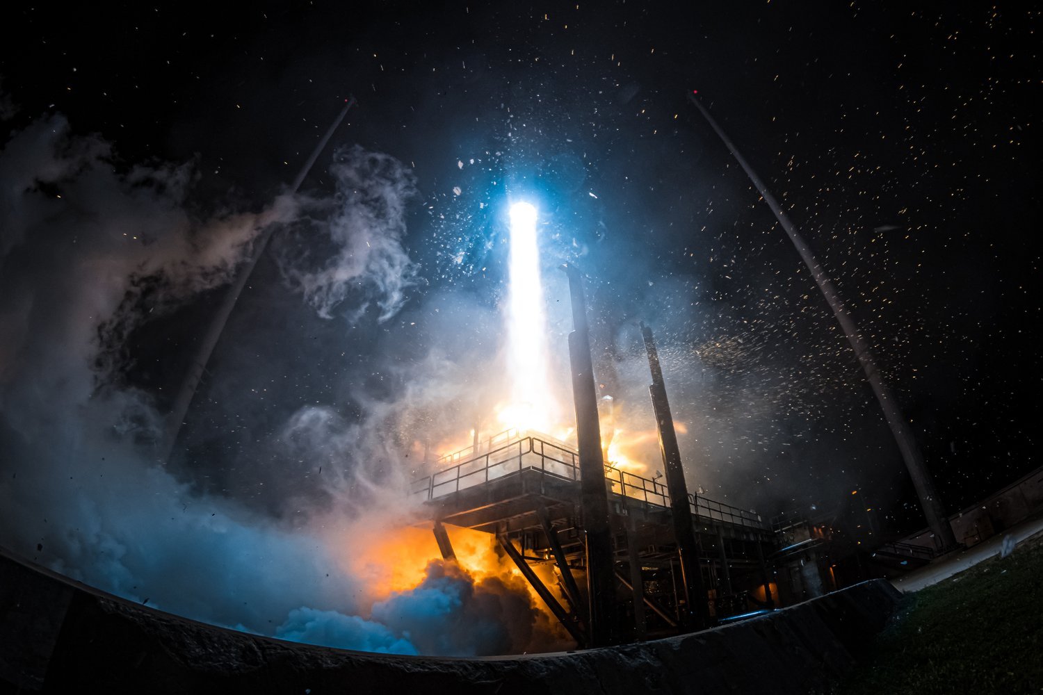 L'unique décollage de Terran 1 depuis Cape Canaveral, en 2023. © Relativity Space