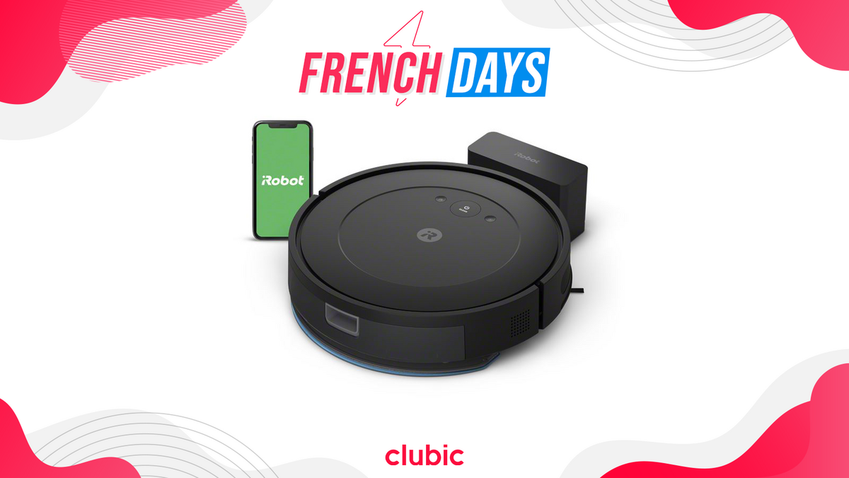 L’iRobot Roomba Combo Essential en promo pour les French Days. ©️ Clubic