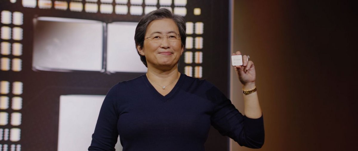 La Dr. Lisa Su très heureuse de dévoiler les Ryzen série 5000 au public © AMD