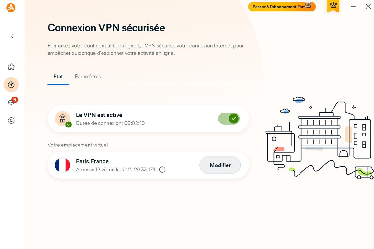 Avast One - VPN