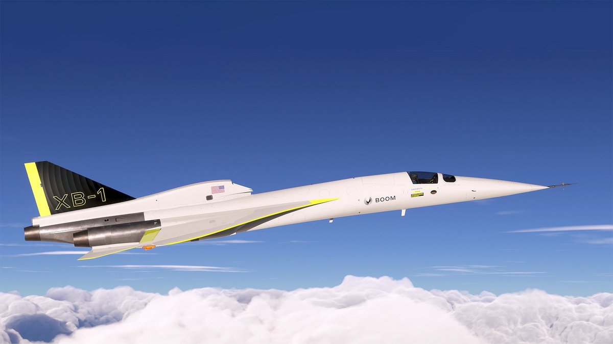 Le XB-1 Boom Supersonic sera de la partie. ©Microsoft
