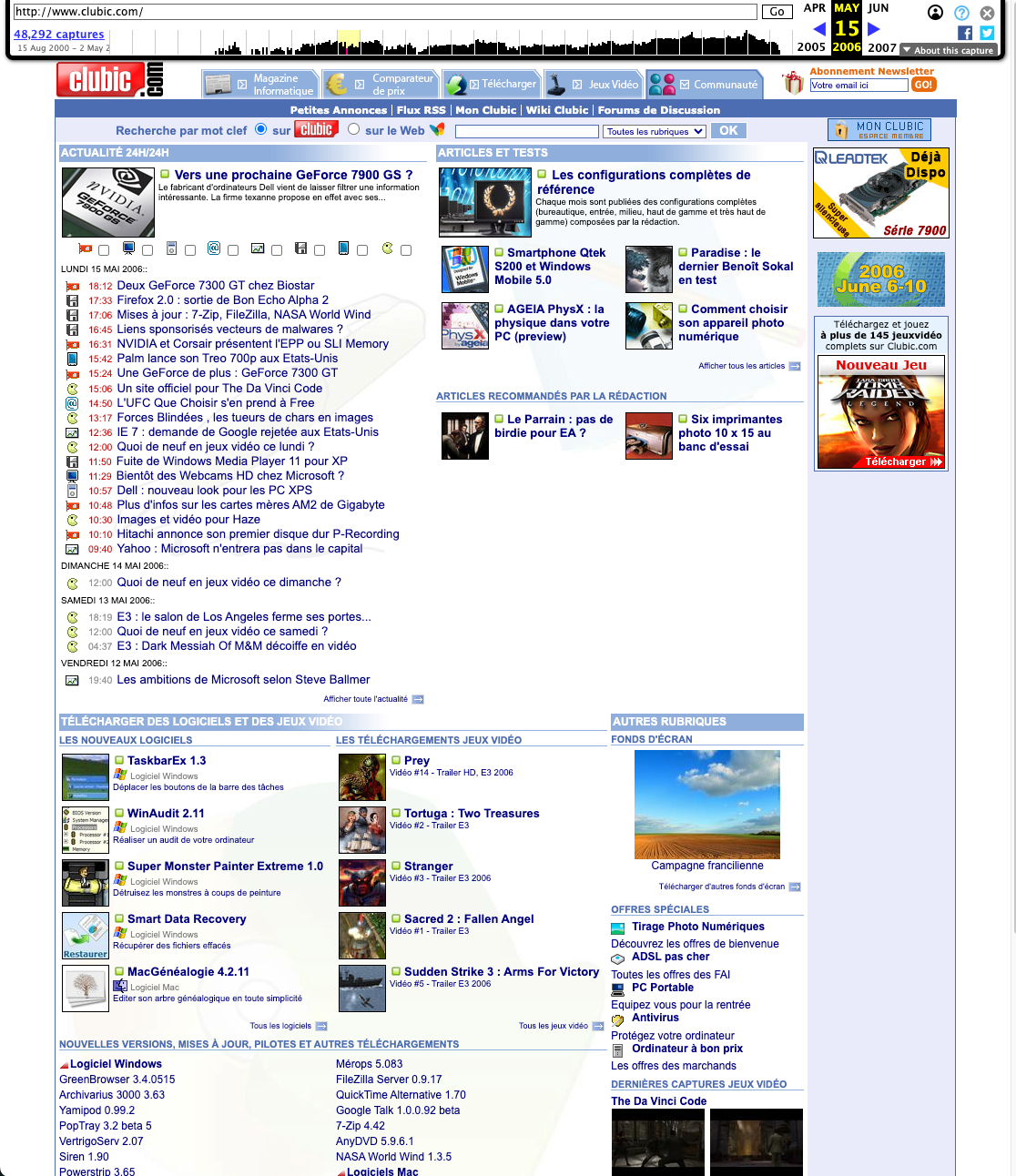 Clubic en 2006.