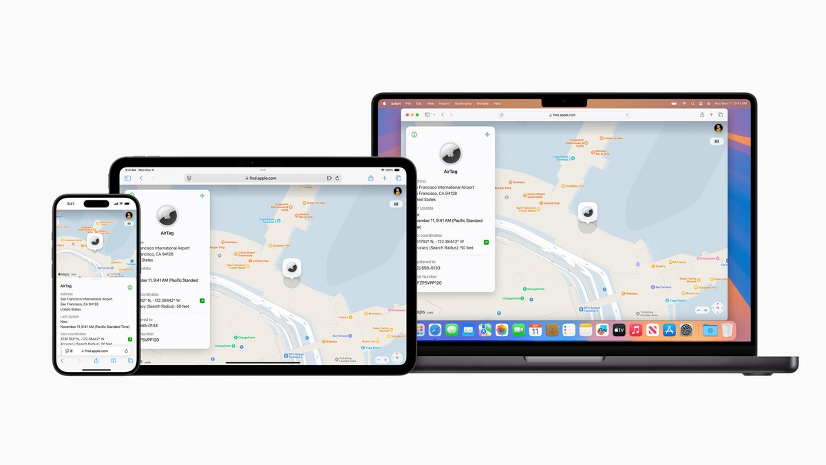 Des liens de confiance accessibles depuis tous les appareils © Apple