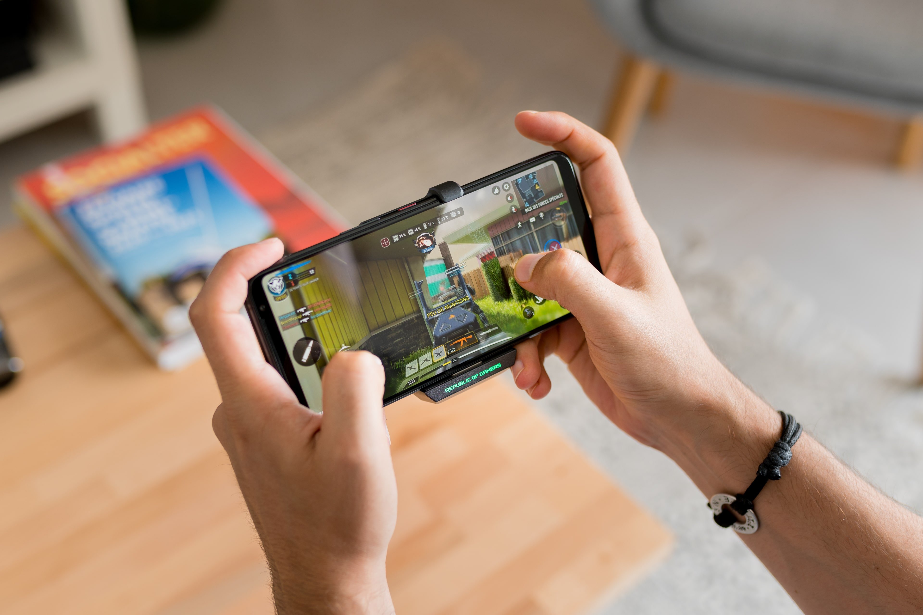 Le Asus ROG Phone 3 © Pierre Crochart pour Clubic