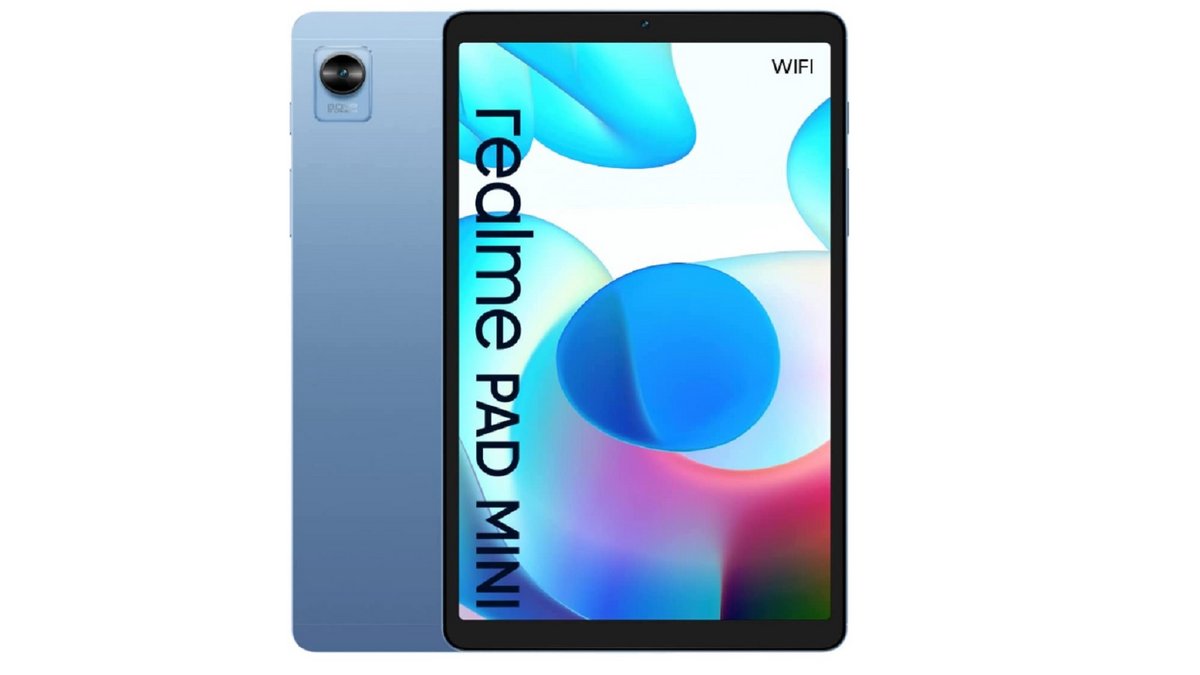 La realme Pad Mini est aussi compacte qu'agréable à prendre en main