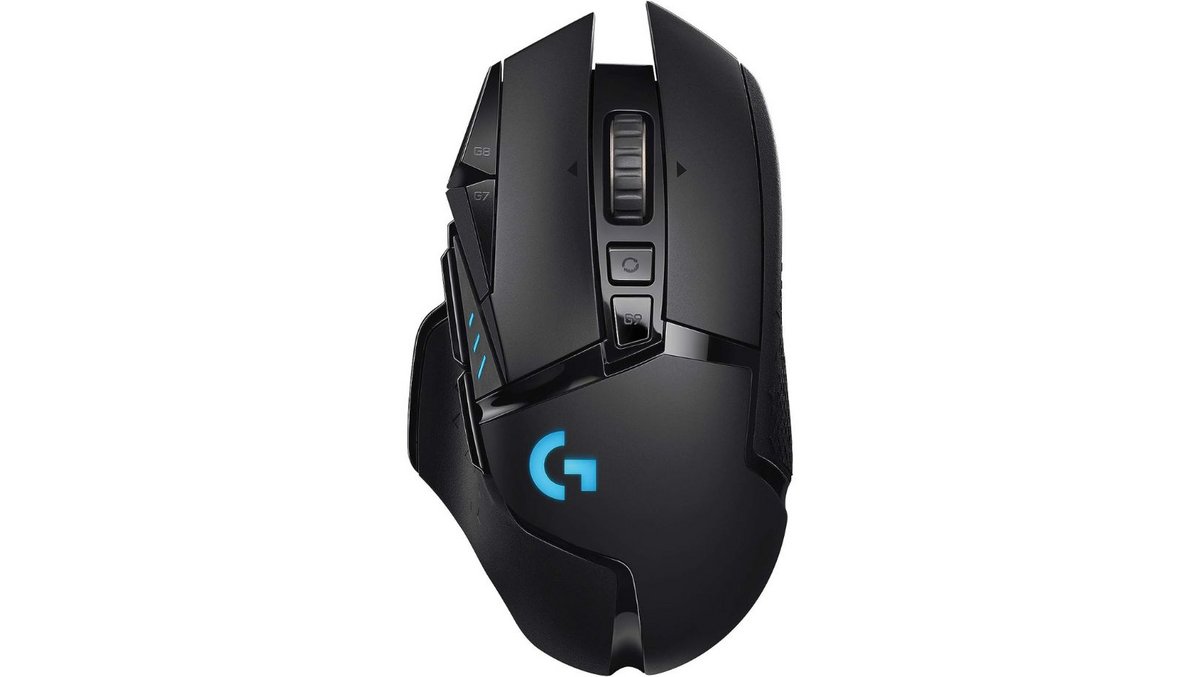 La souris Logitech G502 Lightspeed avec ses 11 boutons programmables + capteur HERO 25K