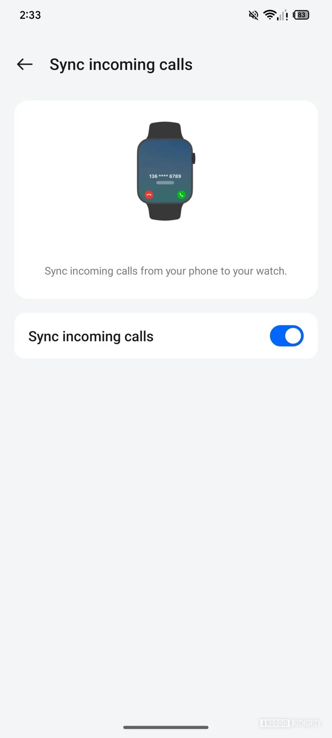 OnePlus Apple Watch Call