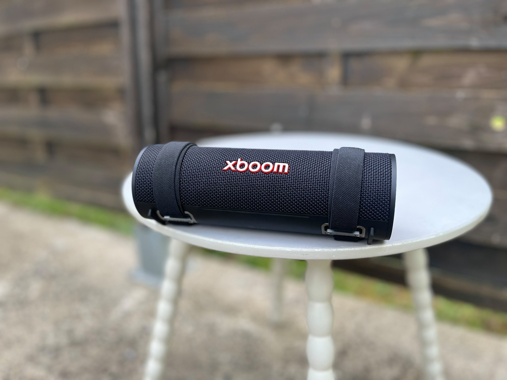 Une allure plutôt cool pour cette enceinte, ambiance "surplus militaire". © Vincent Touveneau