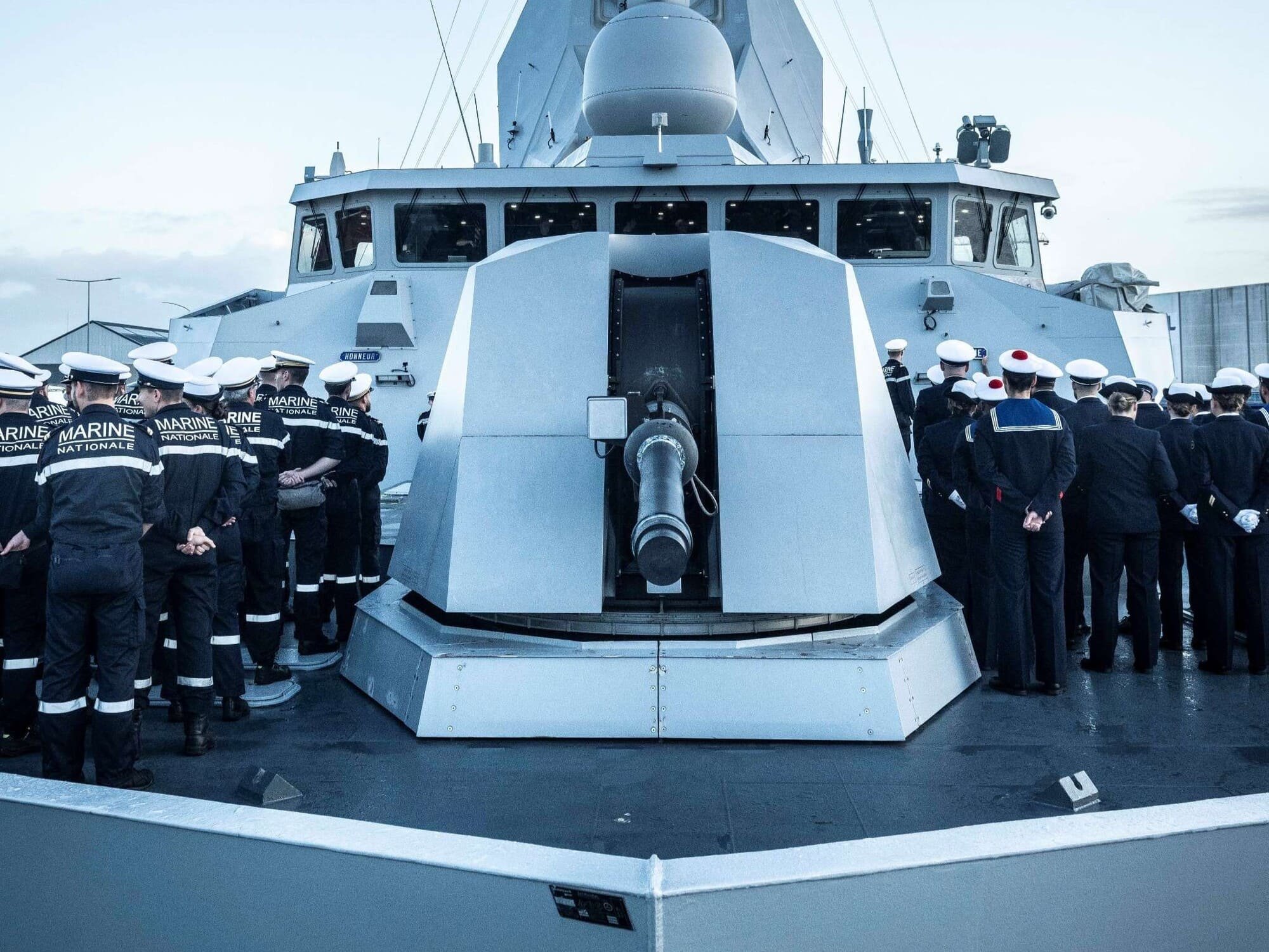 Bienvenue à bord de la Frégate Amiral Ronarc'h © Naval Group