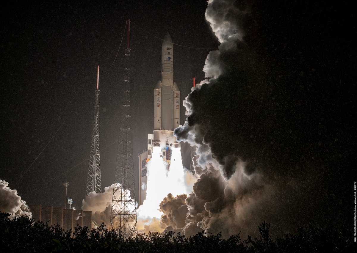 La plus grande Ariane 5 n'a pas fait de faux pas, et heureusement ! © ESA/CNES/Arianespace/CSG/S.Martin