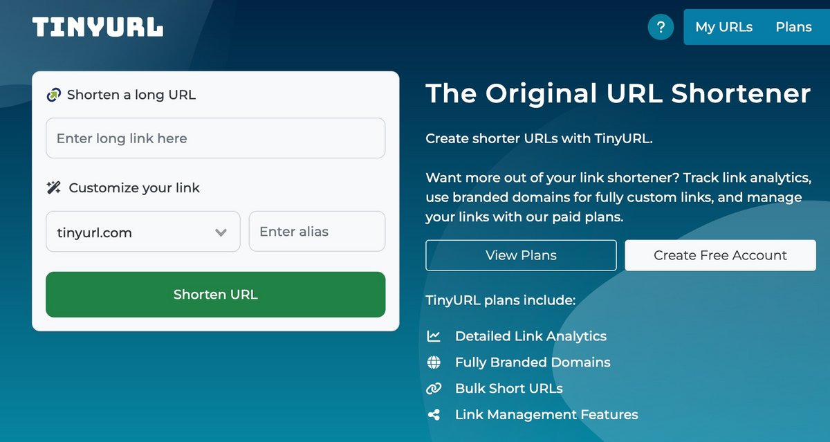 Une URL réduite peut parfois faciliter l'accès à un contenu restreint. ©TinyURL LLC
