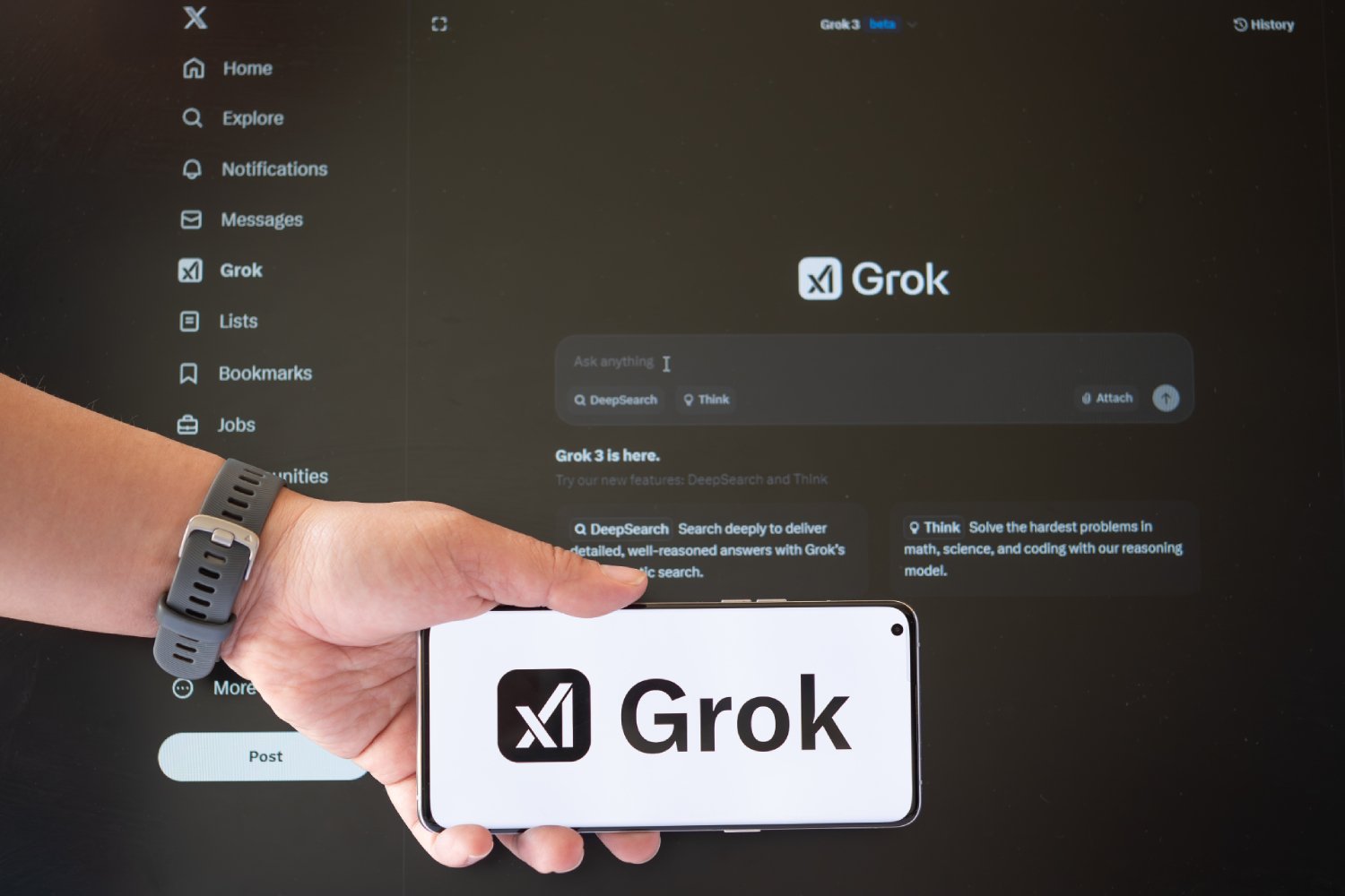 Grok est en retard dans la génération de code. ©Freer / Shutterstock.com