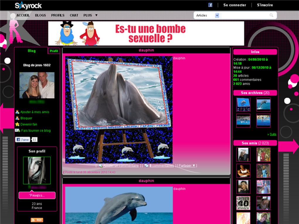 Après la fermeture de Skyblog, Skyrock collabore avec la BnF et l’INA pour archiver des millions de pages publiées entre 2002 et 2023, préservant un pan essentiel de la mémoire numérique française - © Skyrock