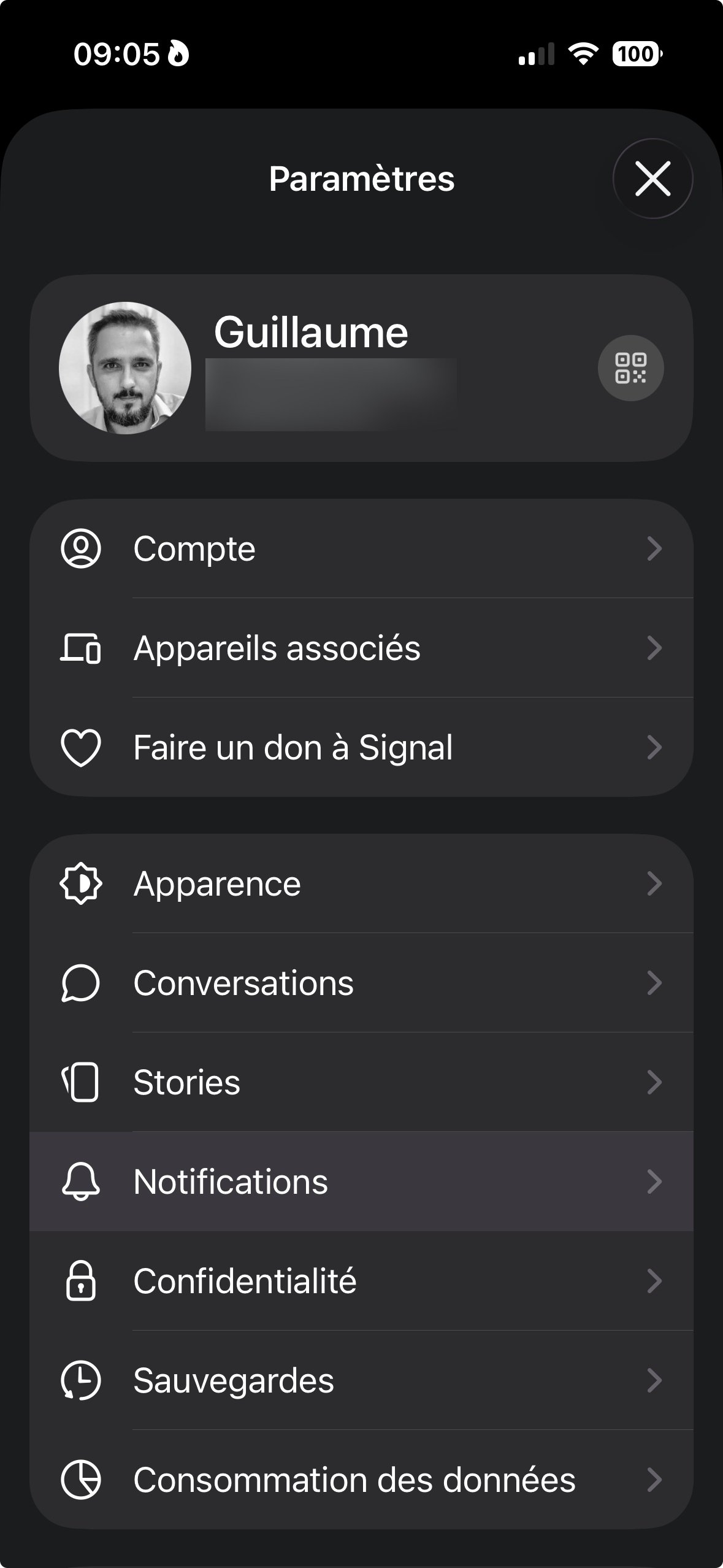 Signal notifications