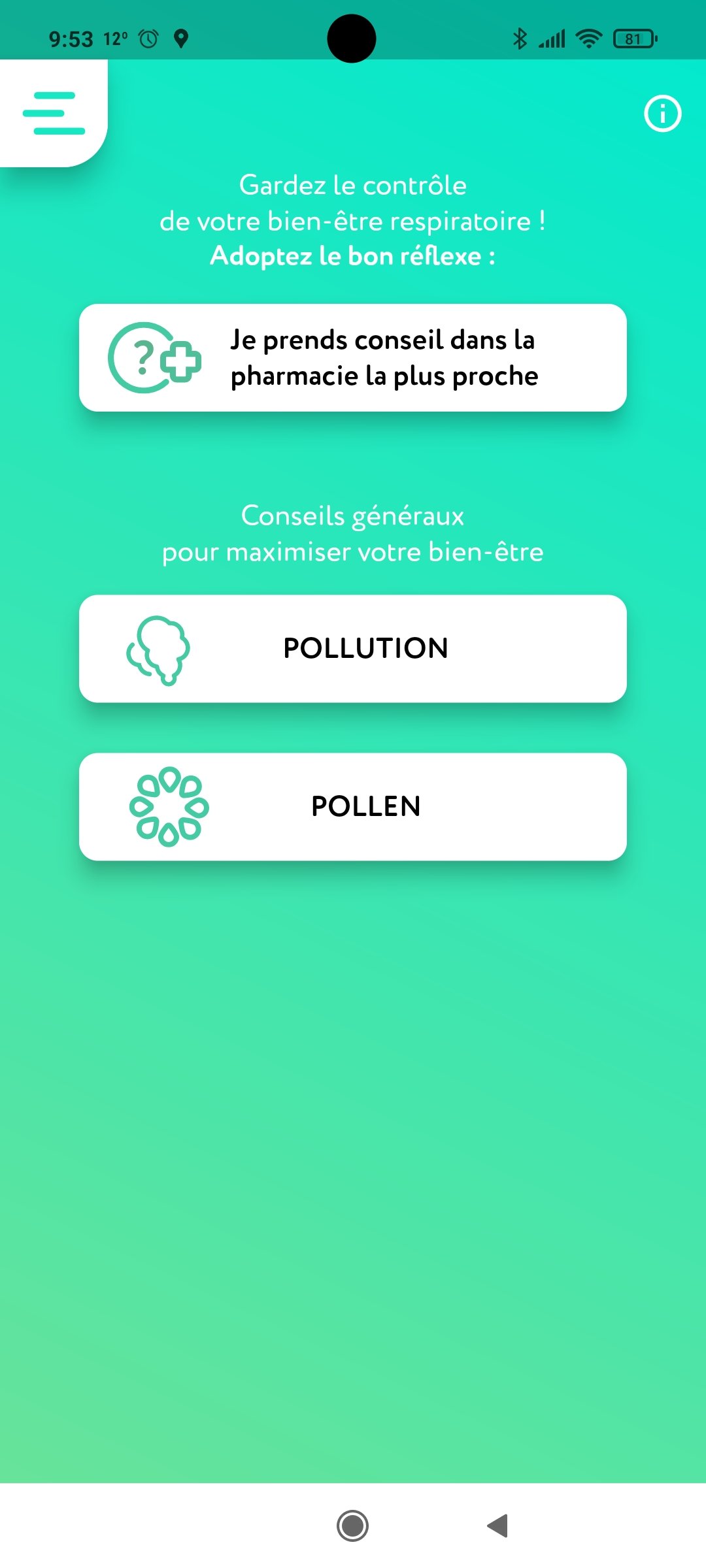 France Pollens screen 3