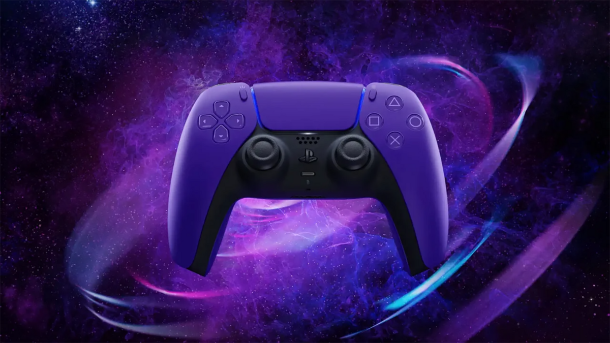 La manette DualSense PS5 violette