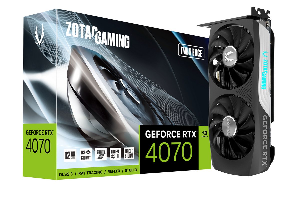 ZOTAC GeForce RTX 4070 Twin Edge 12 Go