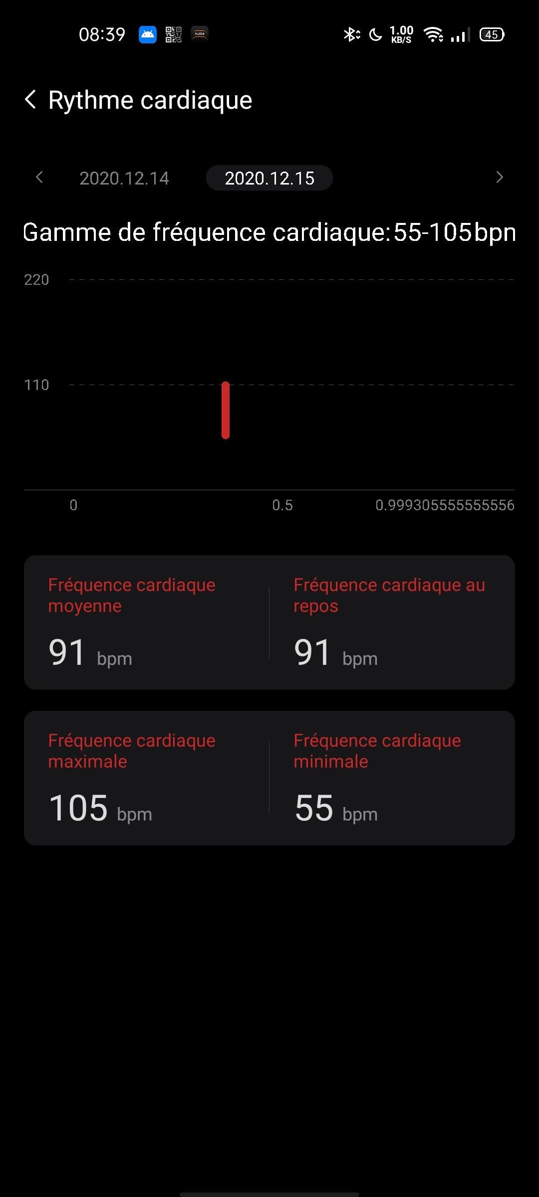 Nubia Watch - Application 1