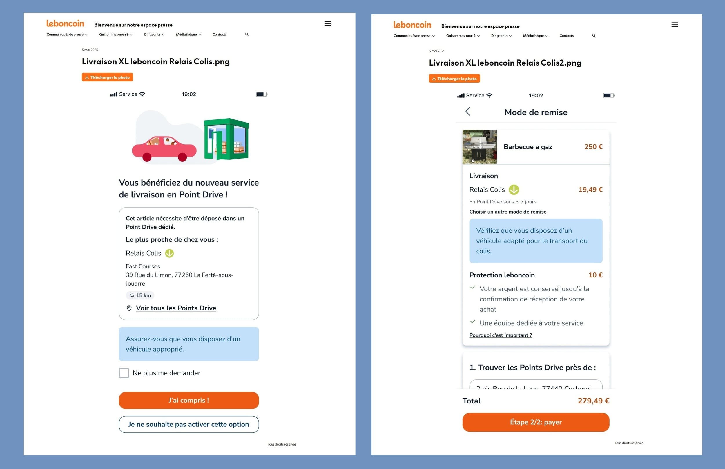 Leboncoin lance sa Livraison XL © Alexandre Boero / Clubic