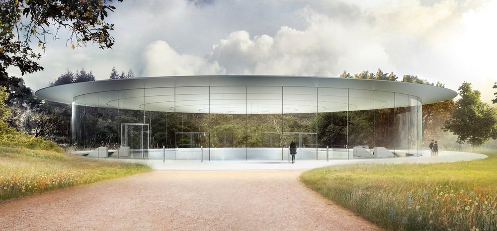 Le campus d'Apple Park à Cupertino, en Californie © SIPA